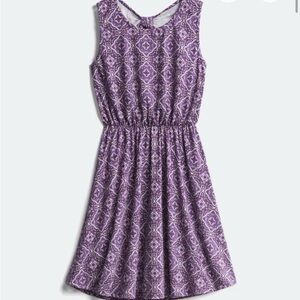 French Grey Antoinette Back Detail Brushed Knit Dress